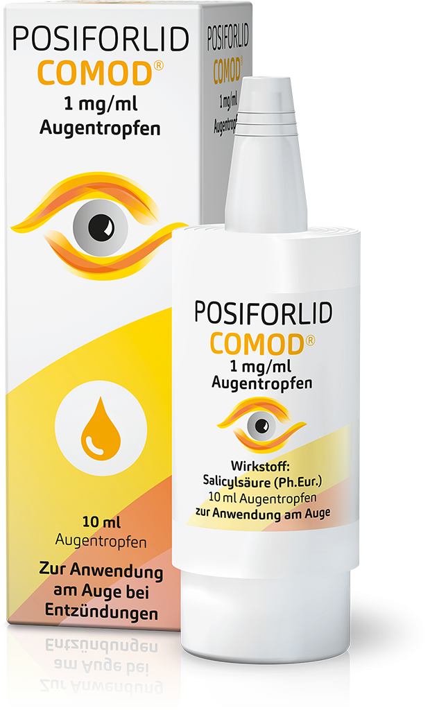 POSIFORLID® COMOD Augentropfen Packshot
